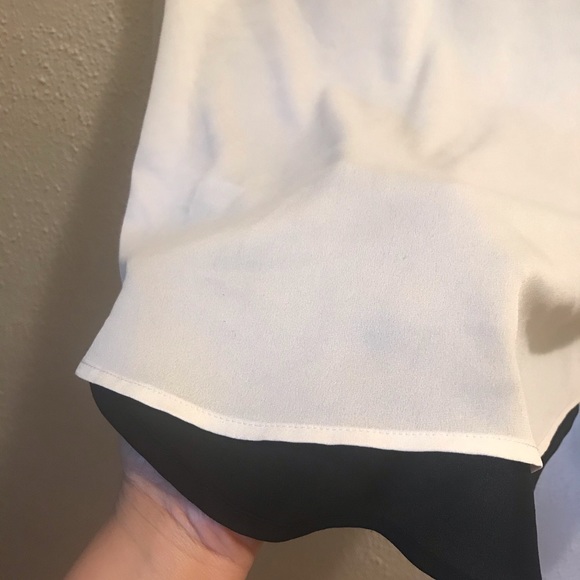 Zara Color-Block Blouse, size XS - Picture 5 of 8